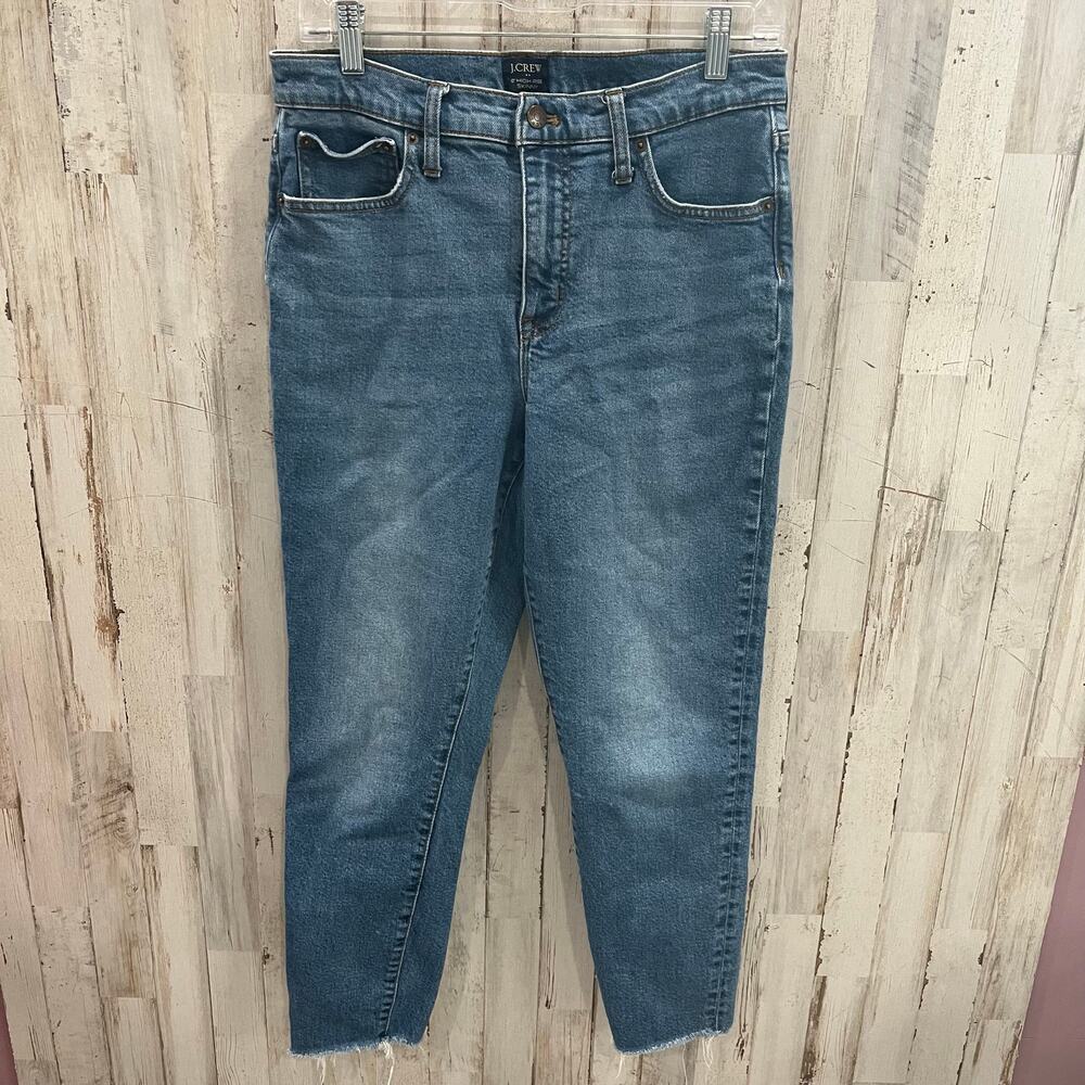 JCrew 10" high-rise skinny jean in all-day stretch Womens Size 29/8 BA790